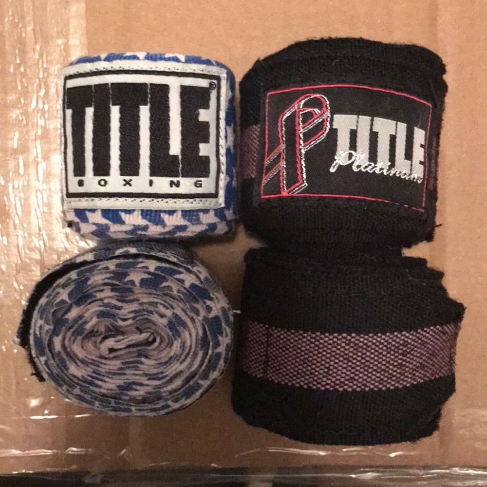 Title boxing wraps 2sets